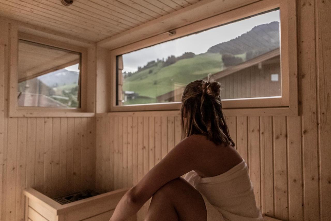 Frau Gans - Pure Mountain Apartments Saalbach Exterior foto