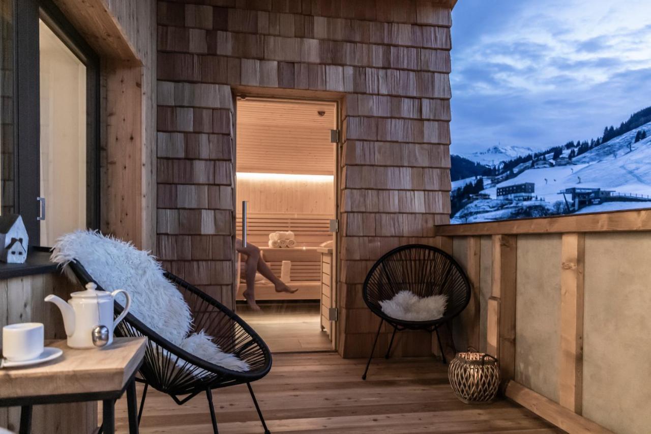 Frau Gans - Pure Mountain Apartments Saalbach Exterior foto